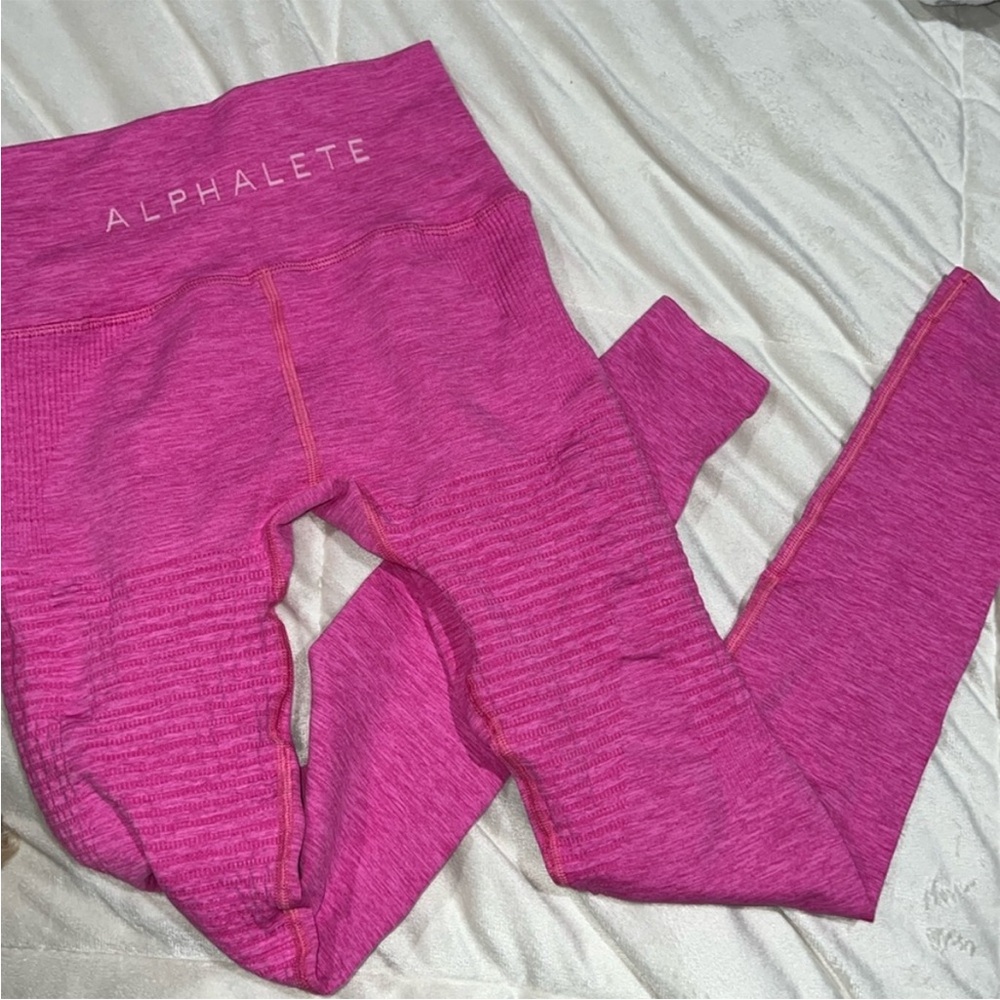 Alphalete leggings pink